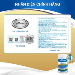 [GIẢM SỐC - DATE 8/2024] Sữa non Goodhealth Colostrum 100g (20000mg kháng thể igG) tăng đề kháng và hệ miễn dịch