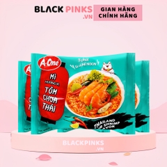 [Thùng 30 gói] Mì A-One vị bò/vị tôm chua Thái/vị sa tế/vị gà/ vị thịt xào gói 85g