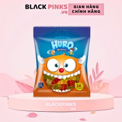 Kẹo dẻo Huro bổ sung lợi khuẩn hương trái cây 24g/105g