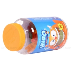 Kẹo dẻo Huro bổ sung lợi khuẩn hương trái cây 168g