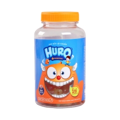 Kẹo dẻo Huro bổ sung lợi khuẩn hương trái cây 168g