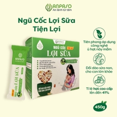 Ngũ cốc lợi sữa Anpaso hộp 450g