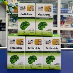 Viên uống bổ não lá bạch quả Gedachtnis Kapseln chai 30 viên