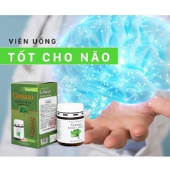 Viên uống bổ não Ginkgo Kapseln chai 60 viên