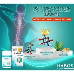 Viên uống bổ khớp Habos Kapseln 60 viên