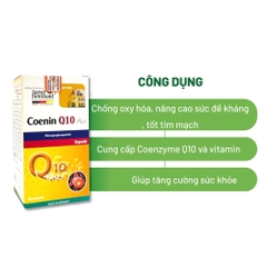Viên uống bổ sung CoQ10 duy trì và cải thiện sức khỏe tim mạch Kapseln 30 viên