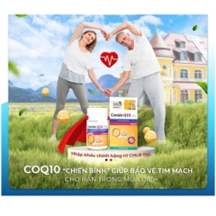 Viên uống bổ sung CoQ10 duy trì và cải thiện sức khỏe tim mạch Kapseln 30 viên