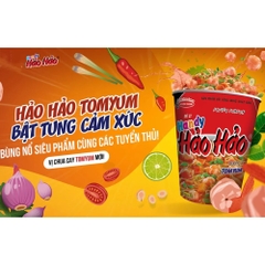 Xóa - Thùng 24 ly mì Handy Hảo Hảo Tomyum 67g