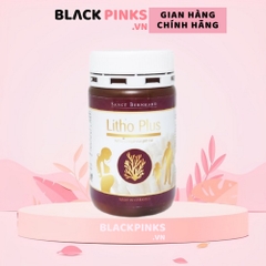 Viên uống bổ sung canxi từ tảo biển đỏ Litho Plus hỗ trợ giảm nguy cơ thiếu canxi 30/60 viên