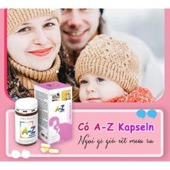 Viên uống bổ sung 24 vitamin và khoáng chất thiết yếu cho cơ thể A-Z Kapseln 60 viên