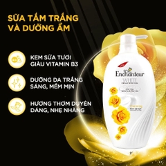 Sữa tắm hương nước hoa dưỡng da Enchanteur Charming/Magic/Romantic/Sensation/Delightful 650g