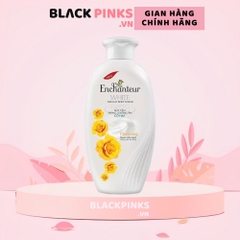 Sữa tắm trắng và dưỡng ẩm có hạt Enchanteur Charming 180g
