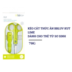 Kéo cắt thức ăn cho bé bbluv Kut (Lime)