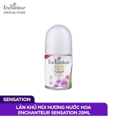 Lăn khử mùi hương nước hoa Enchanteur Charming/Romantic/Sensation/Delightful 25ml