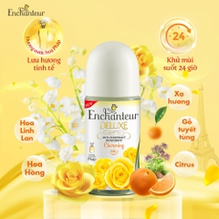 Lăn khử mùi hương nước hoa Enchanteur Charming/Romantic/Sensation/Delightful 25ml