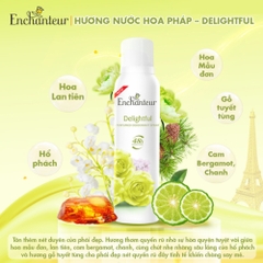 Xịt khử mùi hương nước hoa Enchanteur Charming/Romantic/Sensation/Delightful 150ml