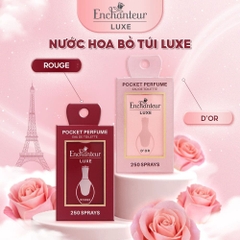 Nước hoa bỏ túi cao cấp Enchanteur Luxe Rouge/D’or 18ml