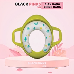 Ghế ngồi bồn cầu cho bé bbluv Poti Aqua/Lime/Pink cho trẻ từ 9 tháng
