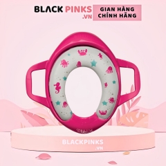 Ghế ngồi bồn cầu cho bé bbluv Poti Aqua/Lime/Pink cho trẻ từ 9 tháng