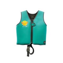 Áo phao bơi bbluv Naj size S/M dành cho bé từ 1-6 tuổi màu Aqua/Grey