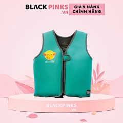 Áo phao bơi bbluv Naj size S/M dành cho bé từ 1-6 tuổi màu Aqua/Grey