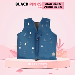 Áo phao bơi bbluv Naj size S/M dành cho bé từ 1-6 tuổi màu Navy/Dusk