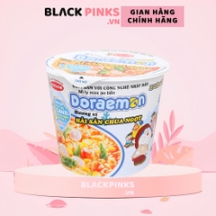 XÓA - Mì ly mini Doraemon hải sản chua ngọt 53g