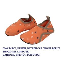 Giày đi bơi, đi biển, đi trên cát cho bé bbluv Shooz size S/M Dusk