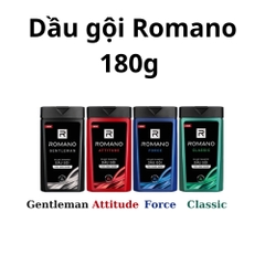 Dầu gội hương nước hoa Romano Classic/Attitude/Force/Gentleman 180g