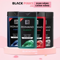 Dầu gội hương nước hoa Romano Classic/Attitude/Force/Gentleman 380g