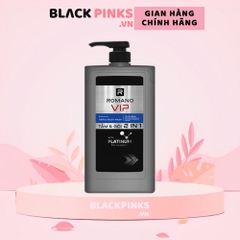 Tắm gội 2in1 hương nước hoa cao cấp Romano VIP Vision/Passion 650g