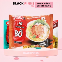 [Thùng 30 gói] Mì A-One vị bò/vị tôm chua Thái/vị sa tế/vị gà/ vị thịt xào gói 85g