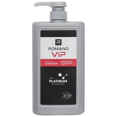 Sữa tắm hương nước hoa cao cấp Romano VIP Vision/Passion 650g