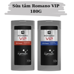 Sữa tắm hương nước hoa cao cấp Romano VIP Vision/Passion 180g