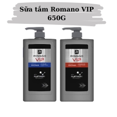 Sữa tắm hương nước hoa cao cấp Romano VIP Vision/Passion 650g