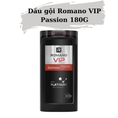 Dầu gội hương nước hoa cao cấp Romano VIP Vision/Passion 180g