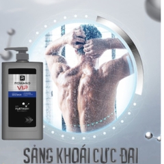 Sữa tắm hương nước hoa cao cấp Romano VIP Vision/Passion 650g