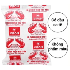 Thùng 30 gói mì chính hiệu Hai Tôm Vifon gói 75g