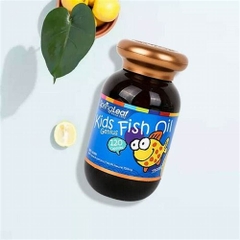 Viên uống SpringLeaf Kids Genius Fish Oil hỗ trợ não bộ và thị giác 120 viên (từ 1 tuổi)