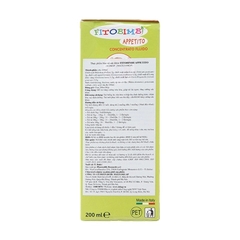 Siro Fitobimbi Appetito hỗ trợ tăng cường tiêu hóa 200ml (6 tháng - 12 tuổi)