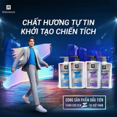 Dầu gội sạch sâu Romano Genz Sea Breeze/Forest Cedar 610g
