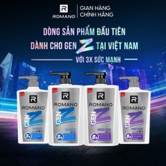Dầu gội sạch sâu Romano Genz Sea Breeze/Forest Cedar 610g