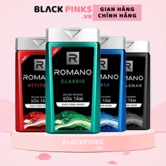 Sữa tắm hương nước hoa Romano Classic/Attitude/Force/Gentleman 180g