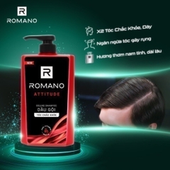 Dầu gội hương nước hoa Romano Classic/Attitude 900g