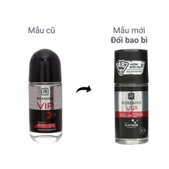 Lăn khử mùi hương nước hoa cao cấp Romano VIP Vision/Passion 50ml