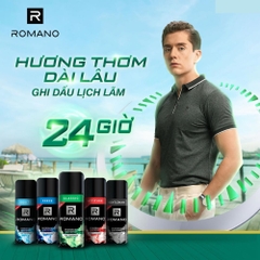 Xịt khử mùi hương nước hoa Romano Classic/Attitude/Gentleman/Force 150ml