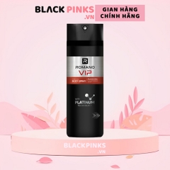 Xịt khử mùi hương nước hoa cao cấp Romano VIP Vision/Passion 150ml