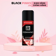 Xịt khử mùi hương nước hoa Romano Classic/Attitude/Gentleman/Force 150ml