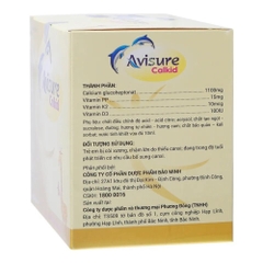 Siro Avisure Calkid hỗ trợ phát triển chiều cao 30 ống cho bé từ 2 tuổi