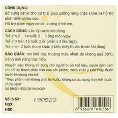 Siro Avisure Calkid hỗ trợ phát triển chiều cao 30 ống cho bé từ 2 tuổi